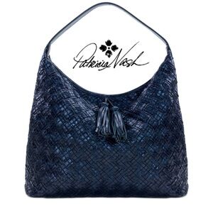 Patricia Nash Marcellina Hobo
Braided Stitch in Denim Blue